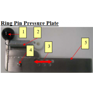 Patty-O-Matic Protege Ring Pin Pressure Plate